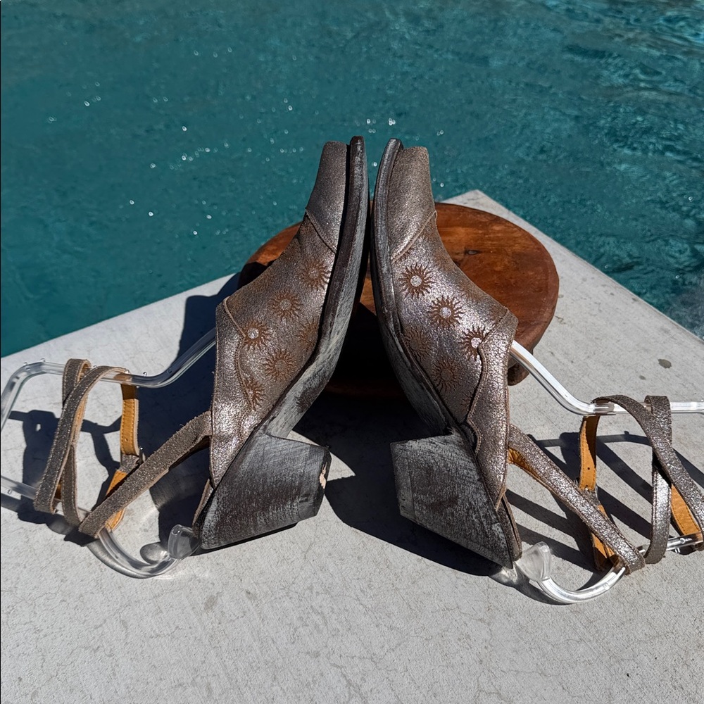 Old Gringo La Luz Sol Ankle Strap Mules New Without Tags Size 7 - Picture 6 of 16